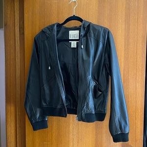 BB Dakota Black Leather Jacket